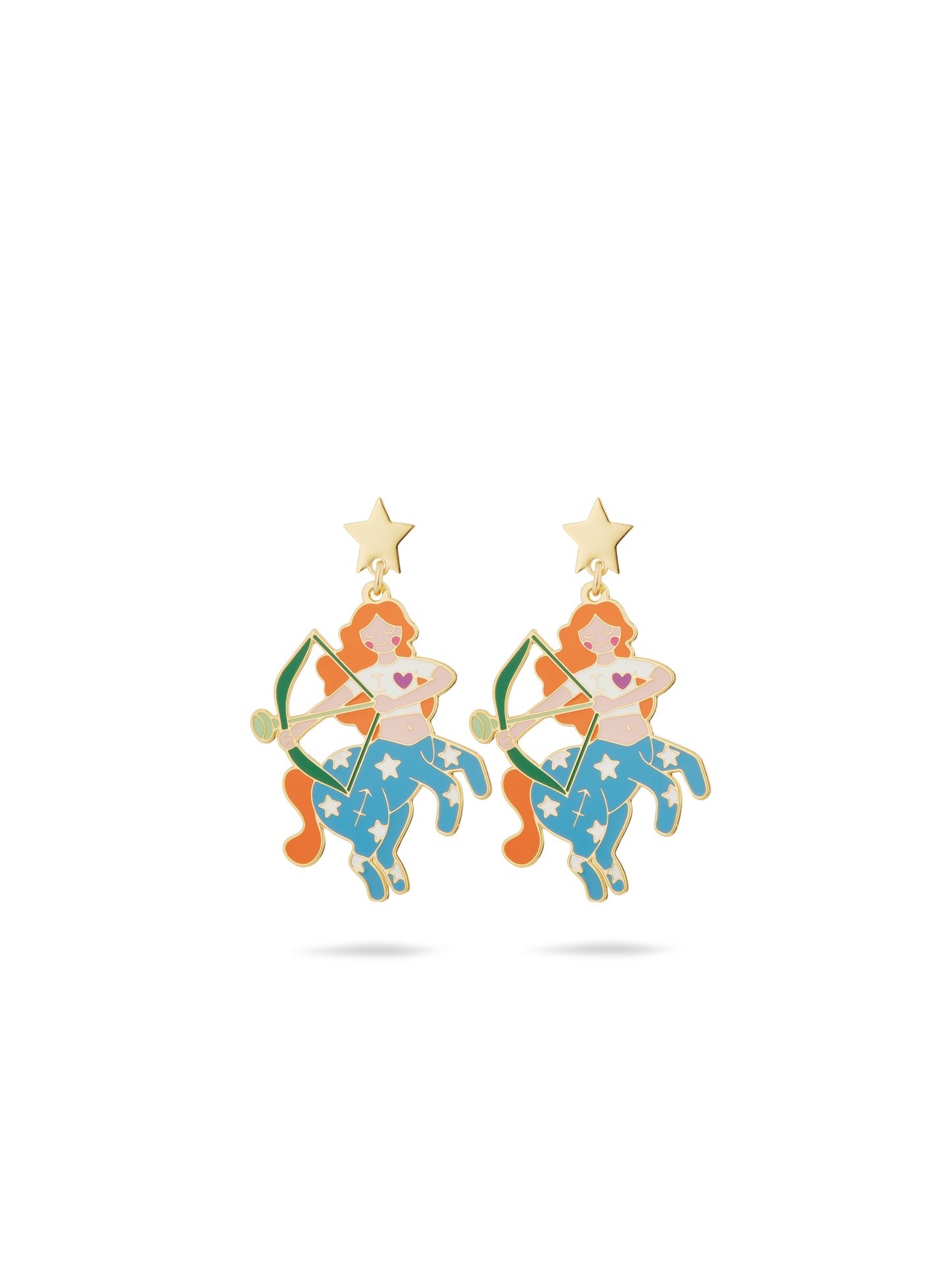Sagittarius Astrological Sign Earrings