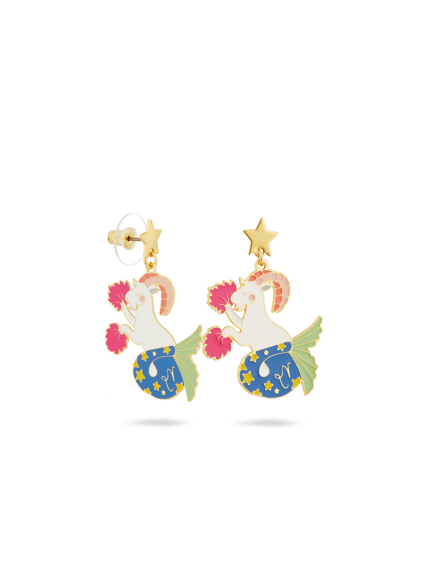 Capricorn Astrological Sign Earrings