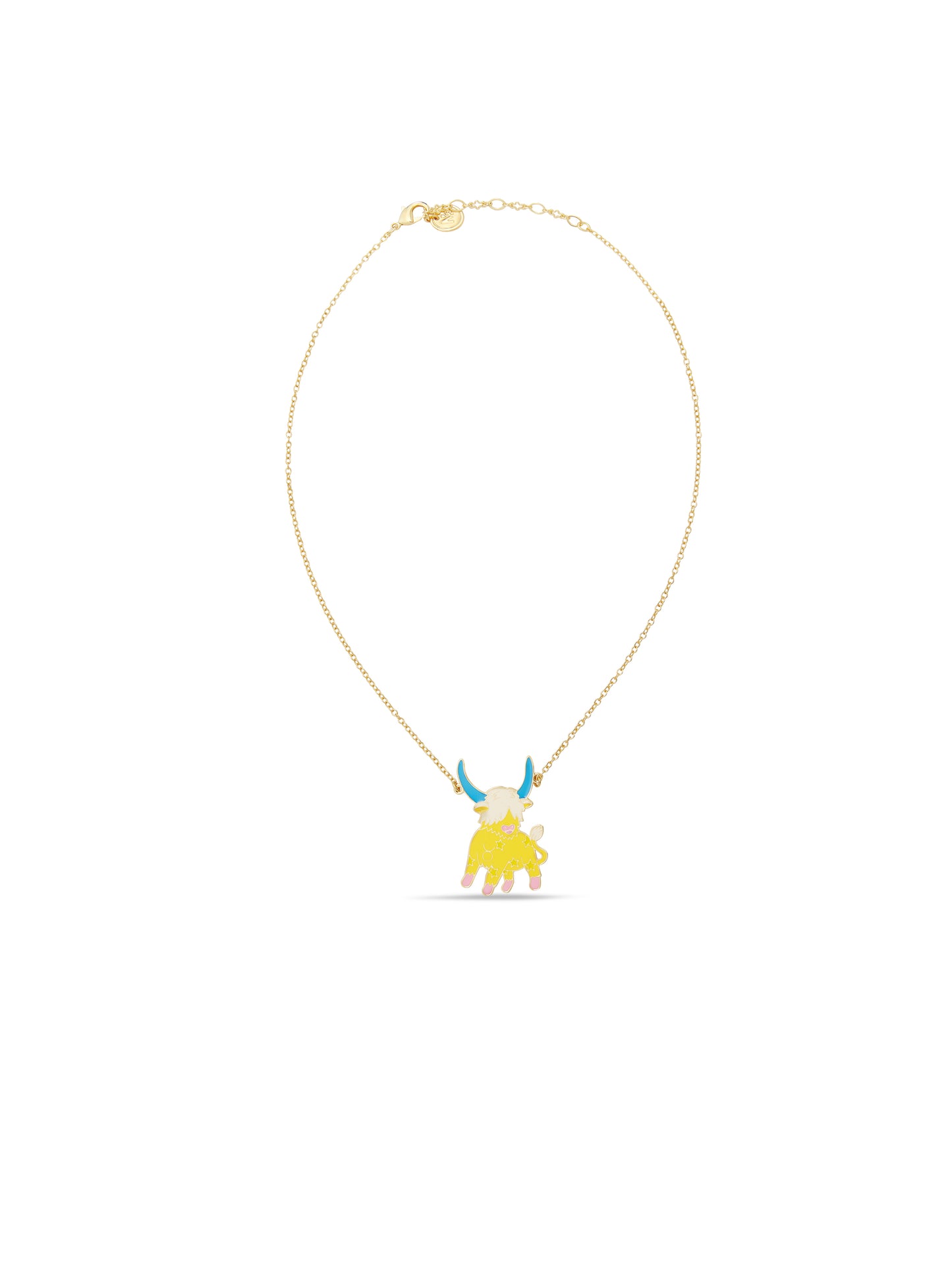 Taurus Astrological Sign Pendant Necklace | ausa3021