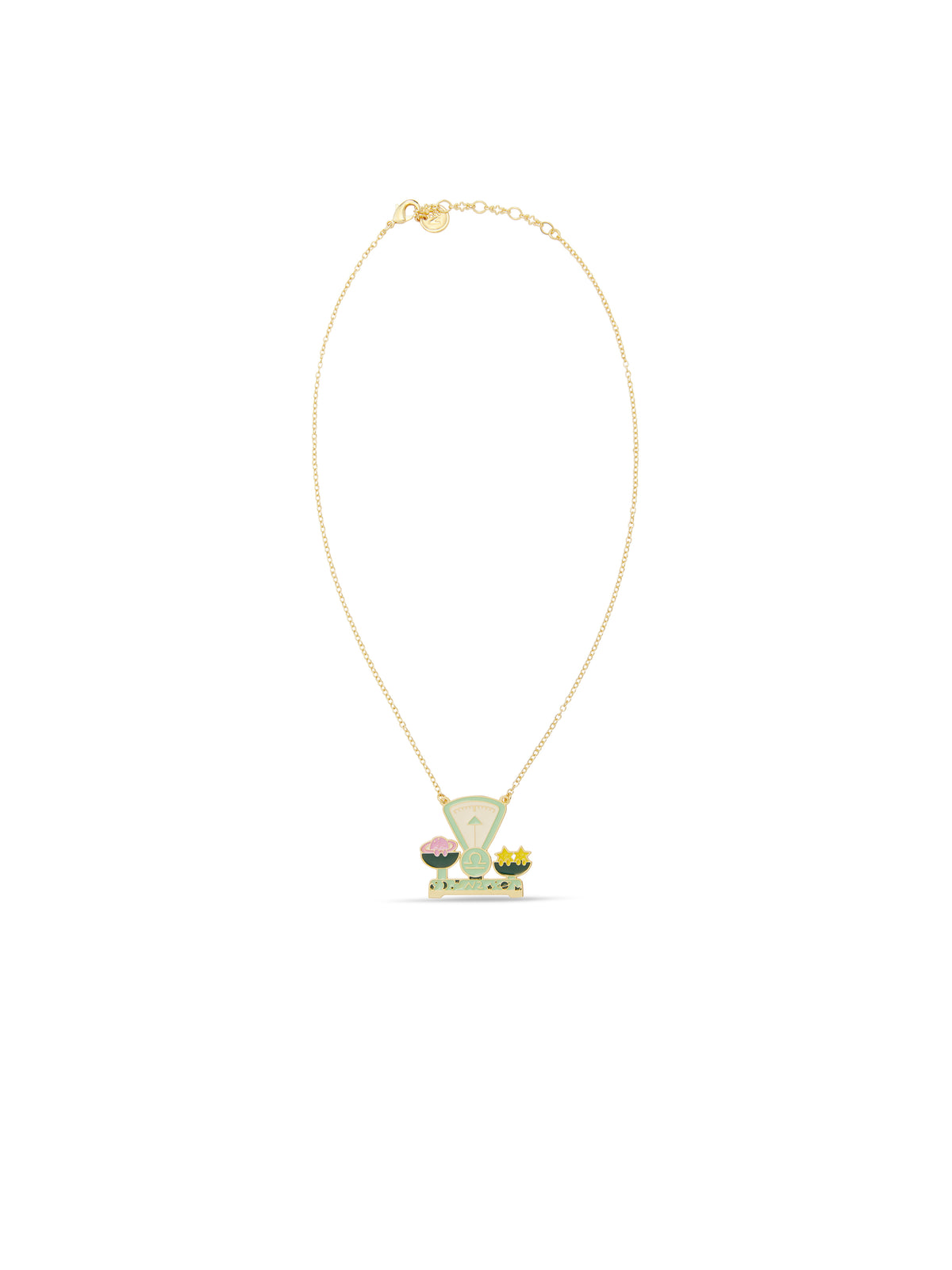 Libra Astrological Sign Pendant Necklace | ausa3071