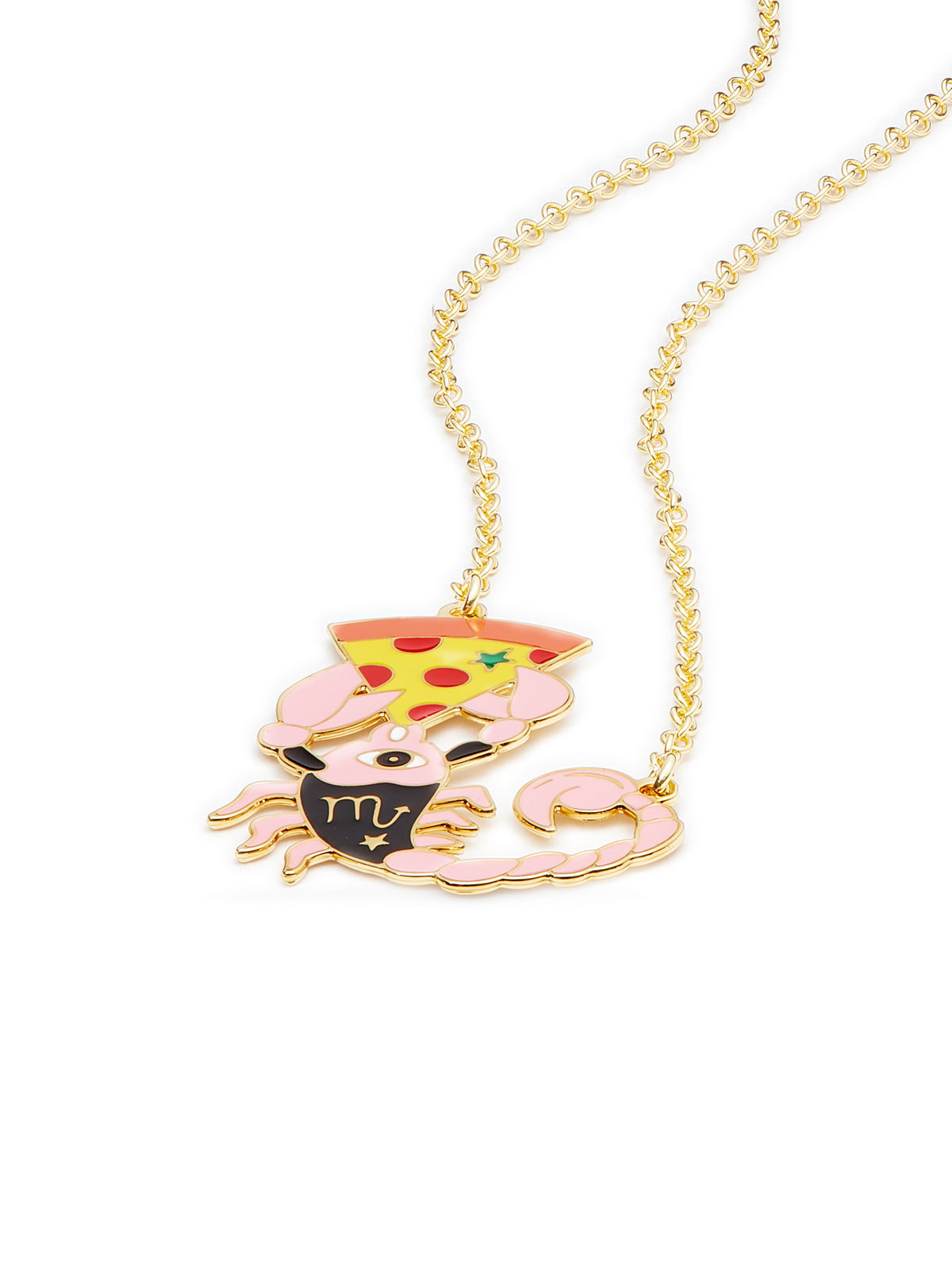 Scorpio Astrological Sign Pendant Necklace | ausa3081