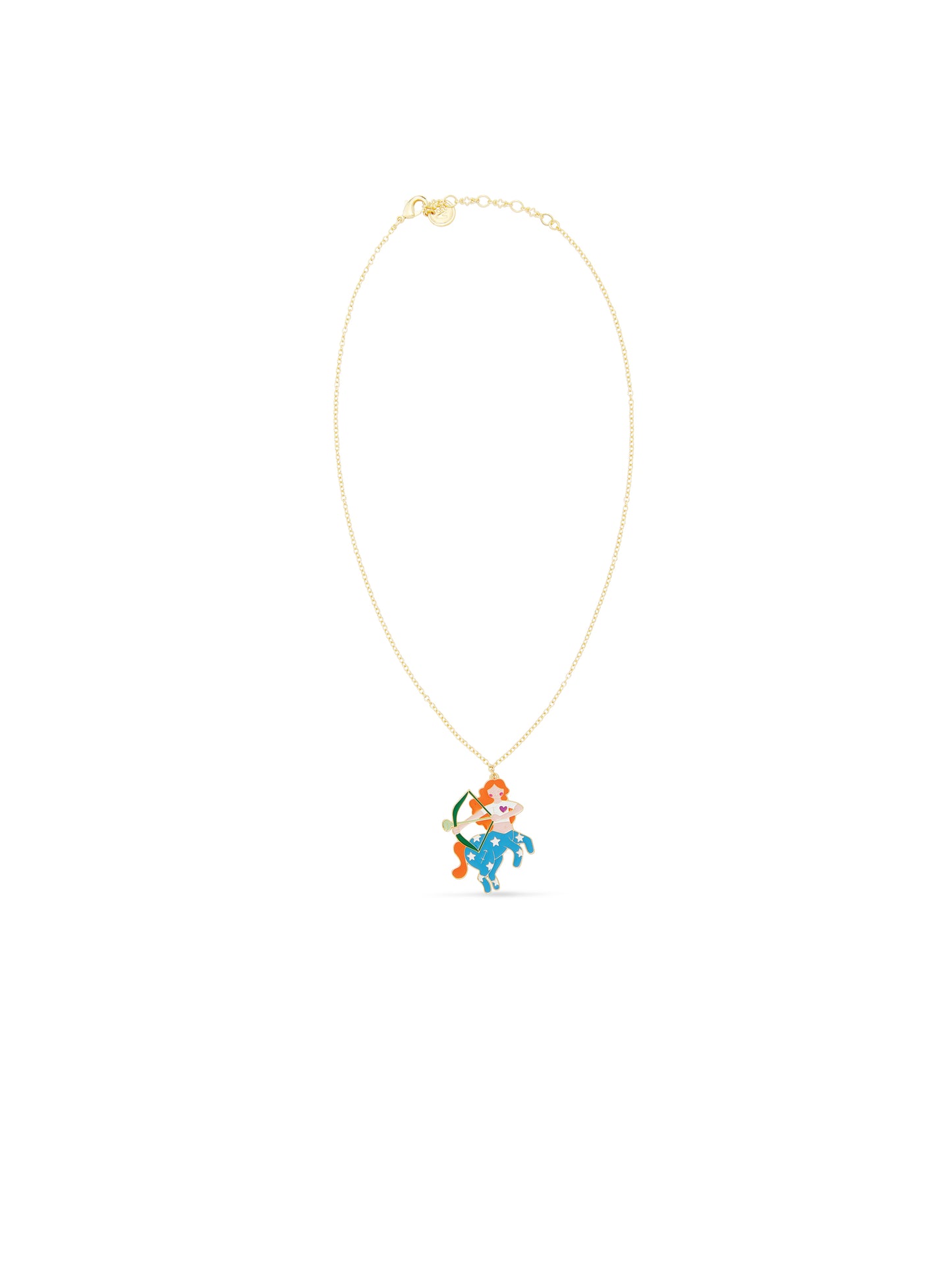 Sagittarius Astrological Sign Pendant Necklace | ausa3091