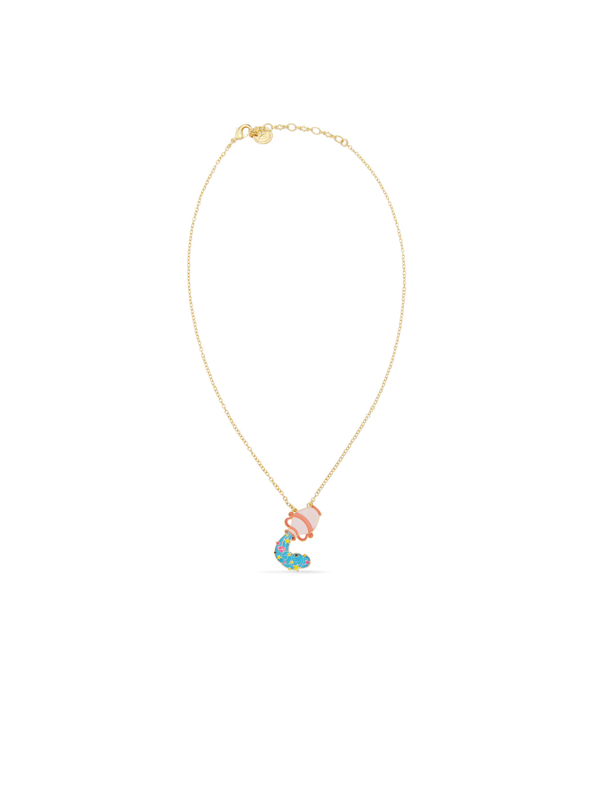Aquarius Astrological Sign Pendant Necklace | ausa3111