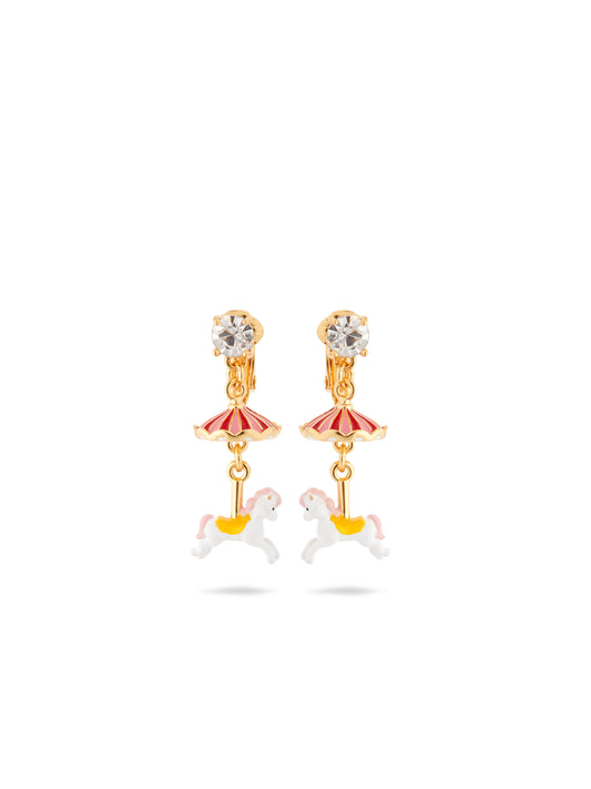 Carousel Horse Earrings
