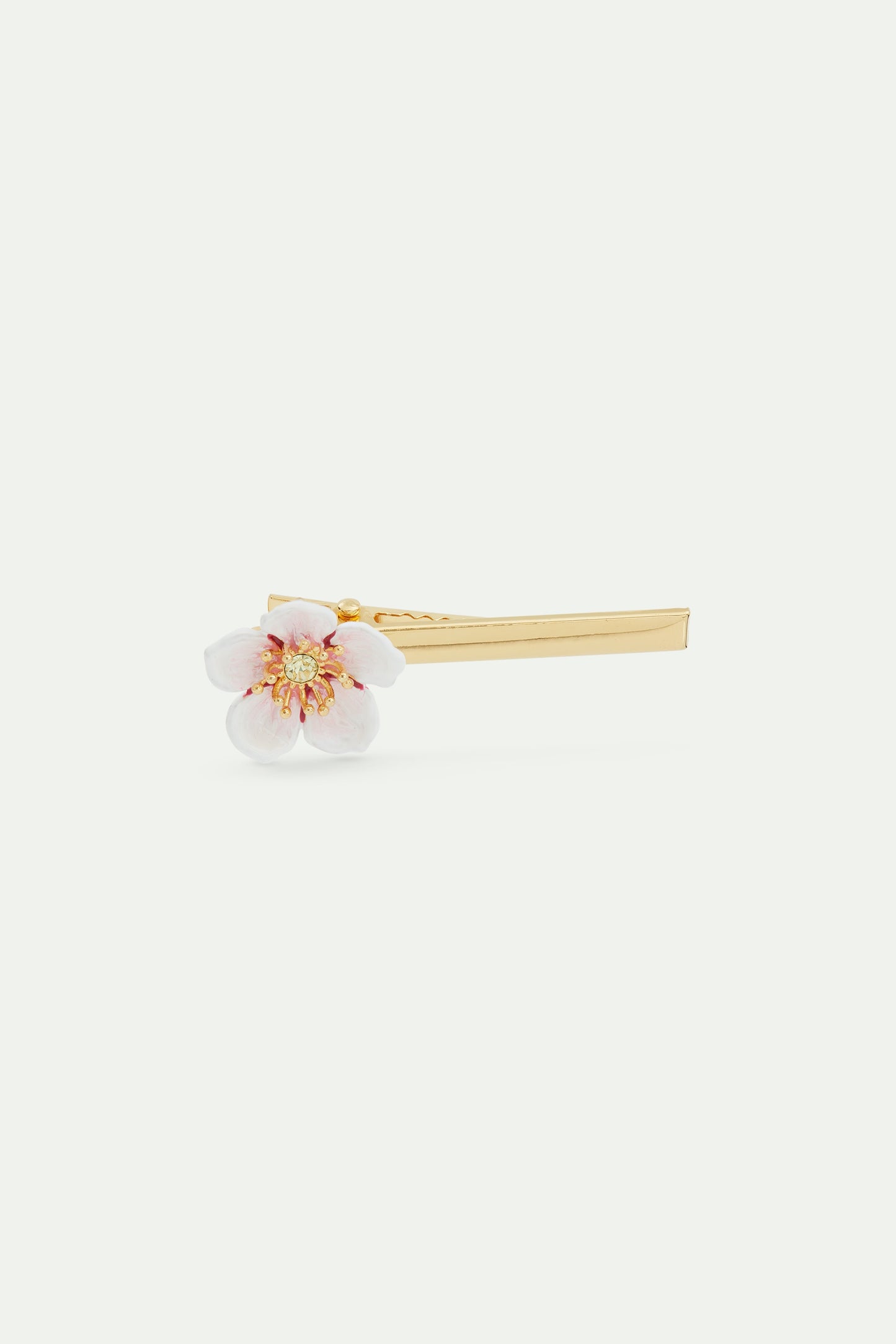 White Cherry Blossom Hair Clip | avha4011