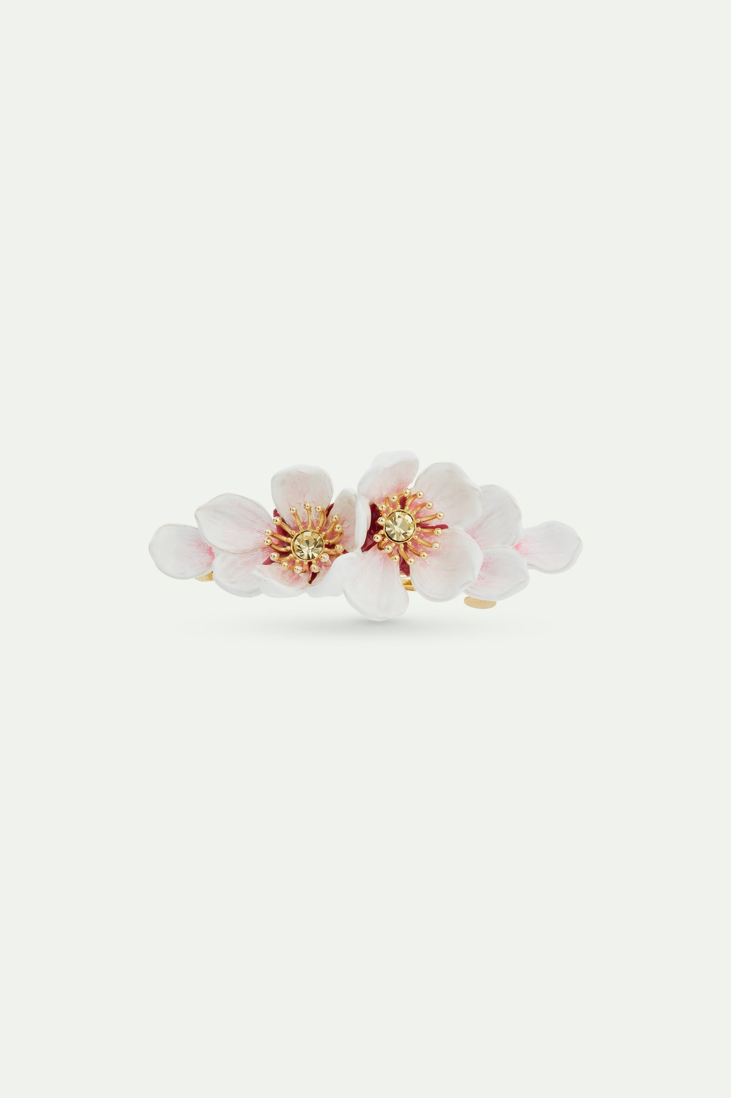 White Cherry Blossom Hair Pin | avha4021