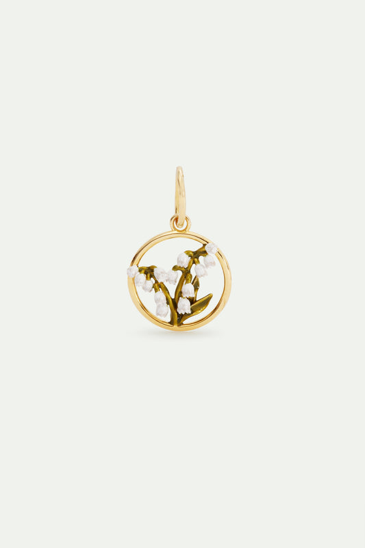 Lily Of The Valley Pendant, Good Fortune And Elegance | avpe4061