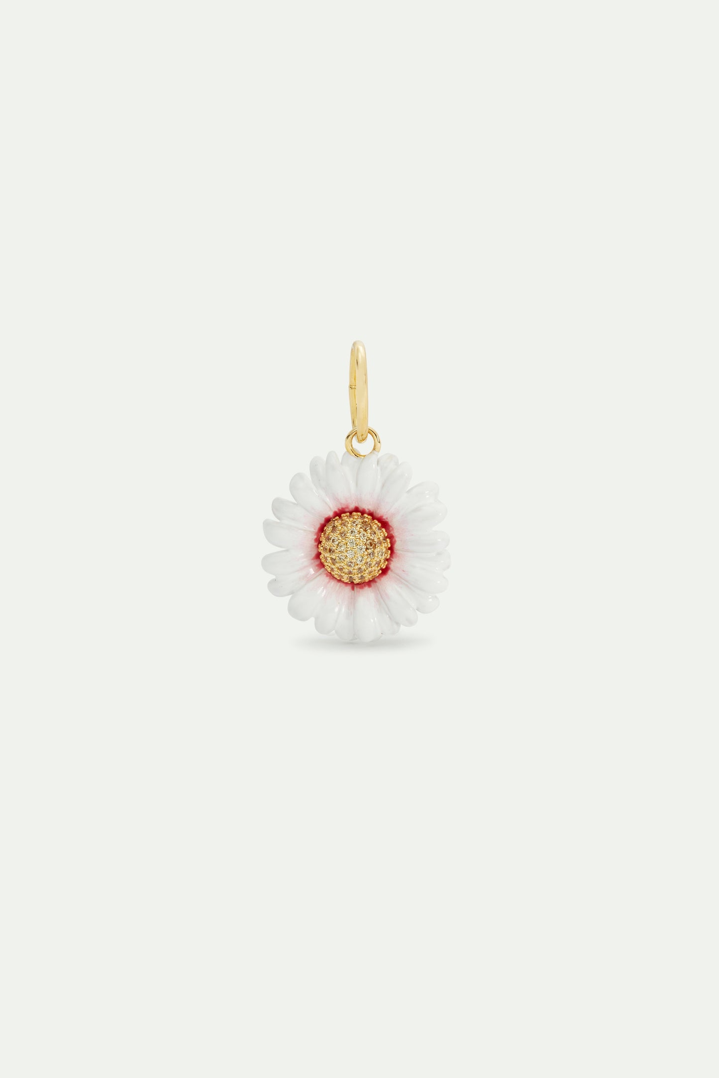 White Daisy Flower Pendant | avpe4081
