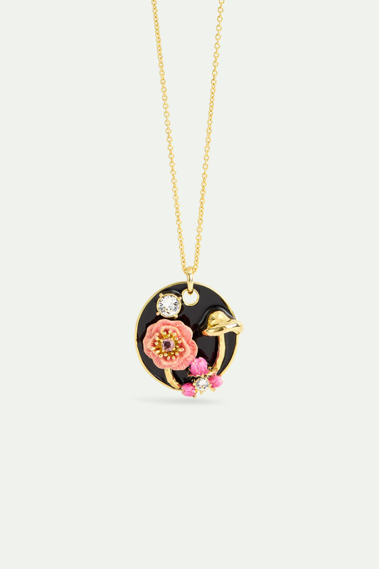 Mushroom Medallion Necklace