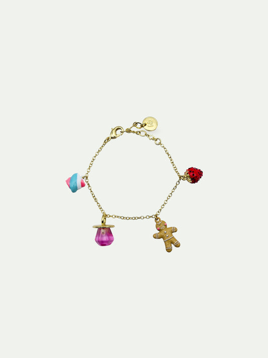 Gingerbread Man Bracelet