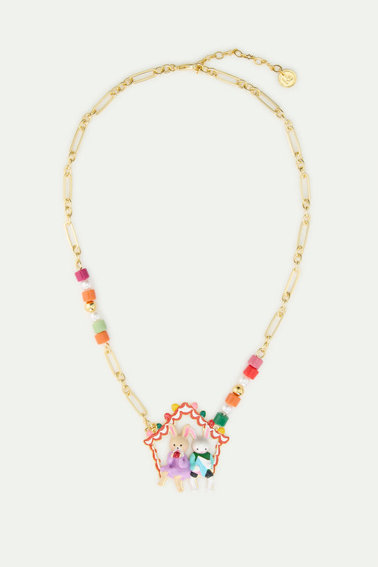 Hansel & Gretel Colourful Beads Pendant