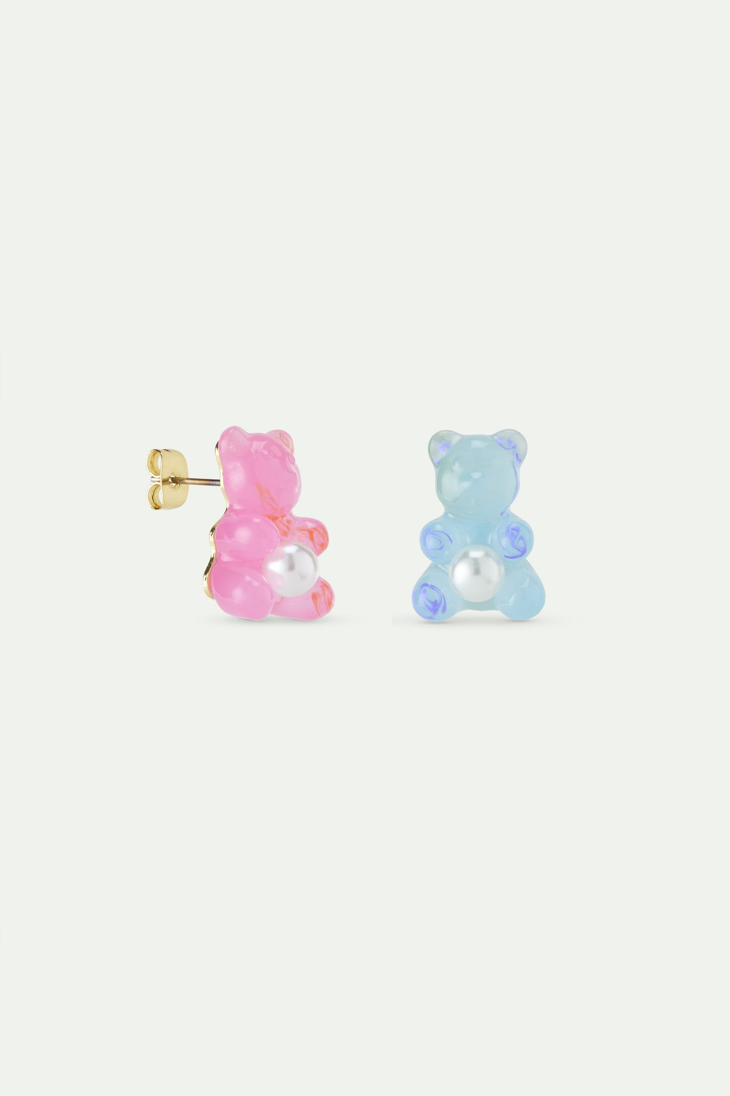 Blue Teddy Bear Sweet Earrings | AWMC1061