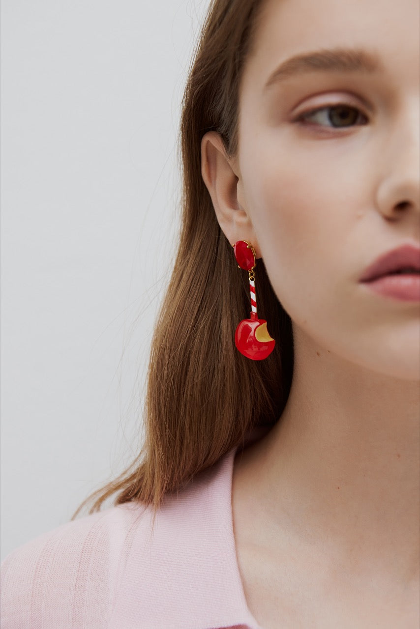 Toffee Apple Earrings | AWMC1081