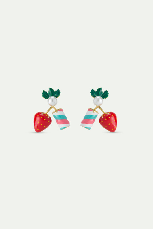 Strawberry & Marshmallow Earrings