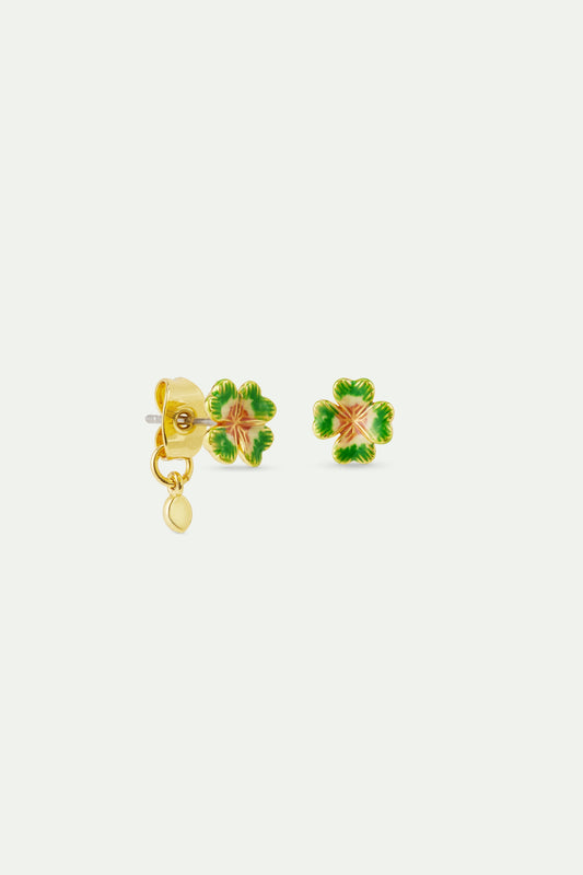 Little Four-Leaf Clover Earrings