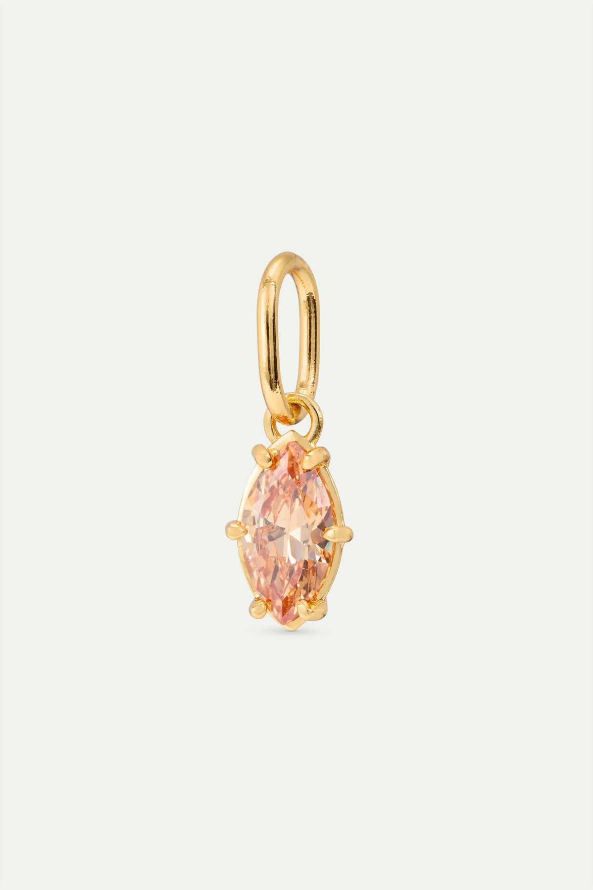 Apricot Orange Stone Pendant, Openness And Harmony | AWPE4191