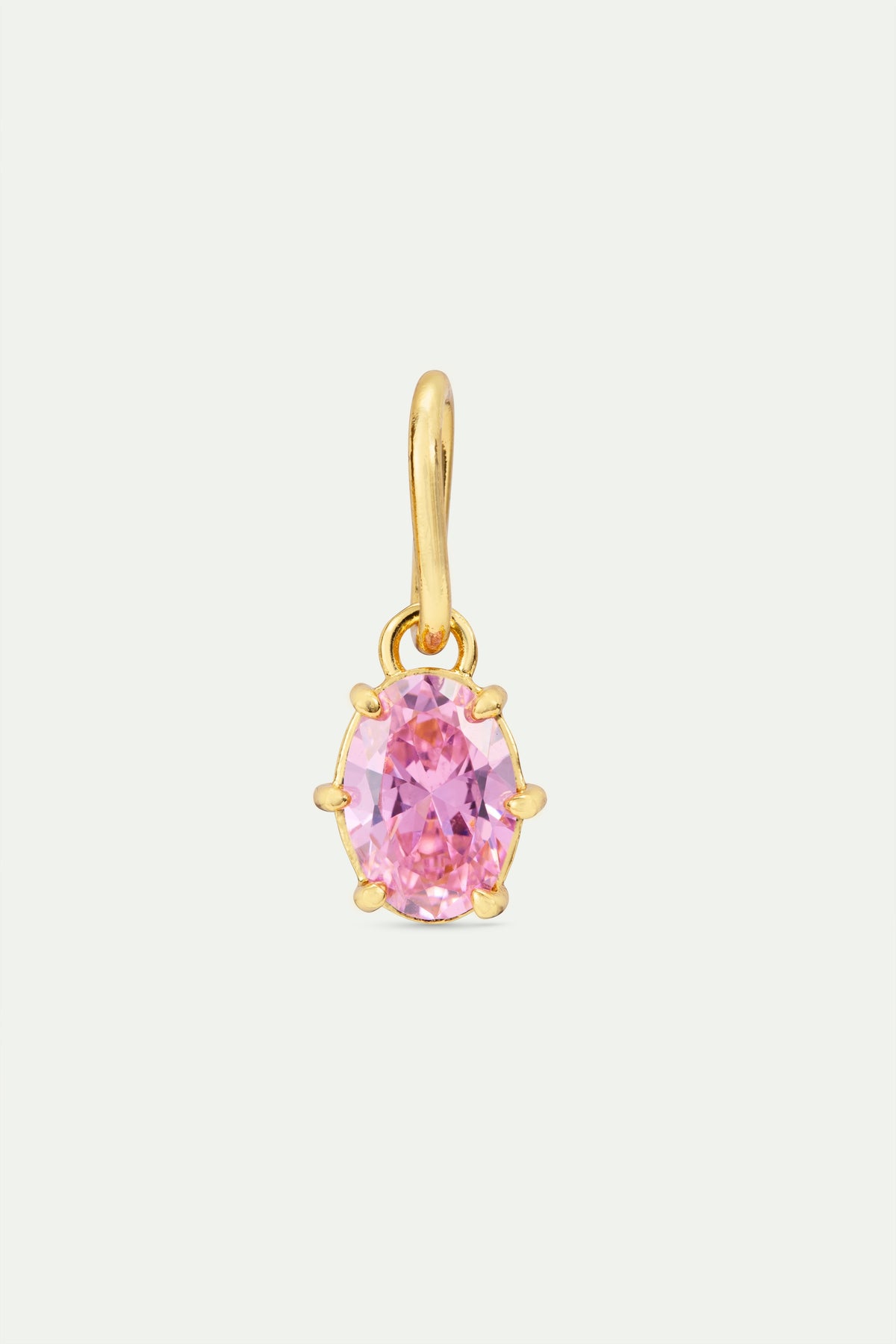 Powder Pink Stone Pendant | AWPE4251