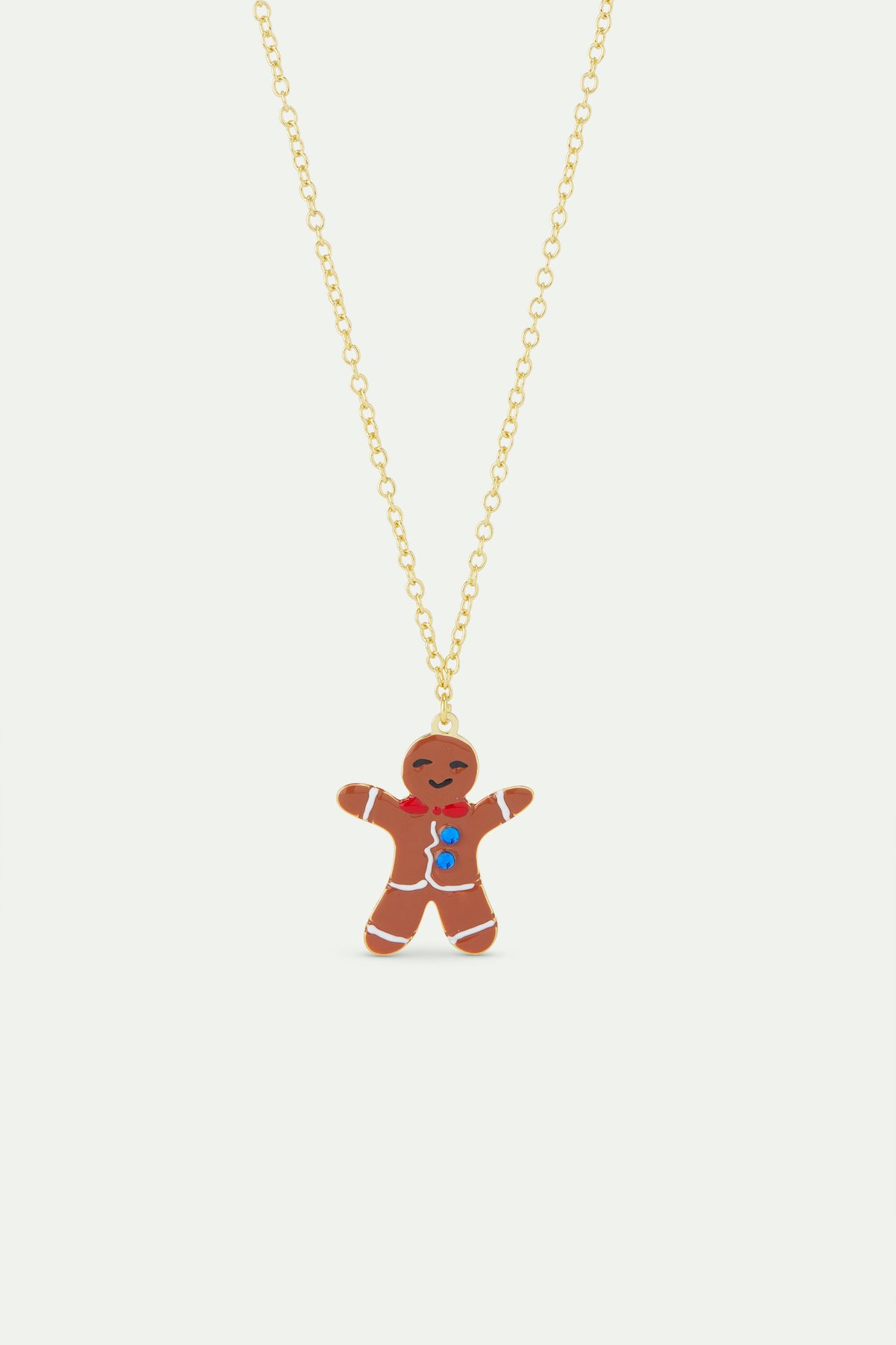 Gingerbread Man Pendant Necklace | AWWI3021