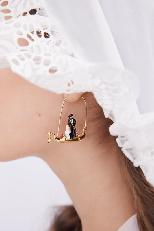Phantom Of The Opera Gondola Hook Earrings | AXOP1031