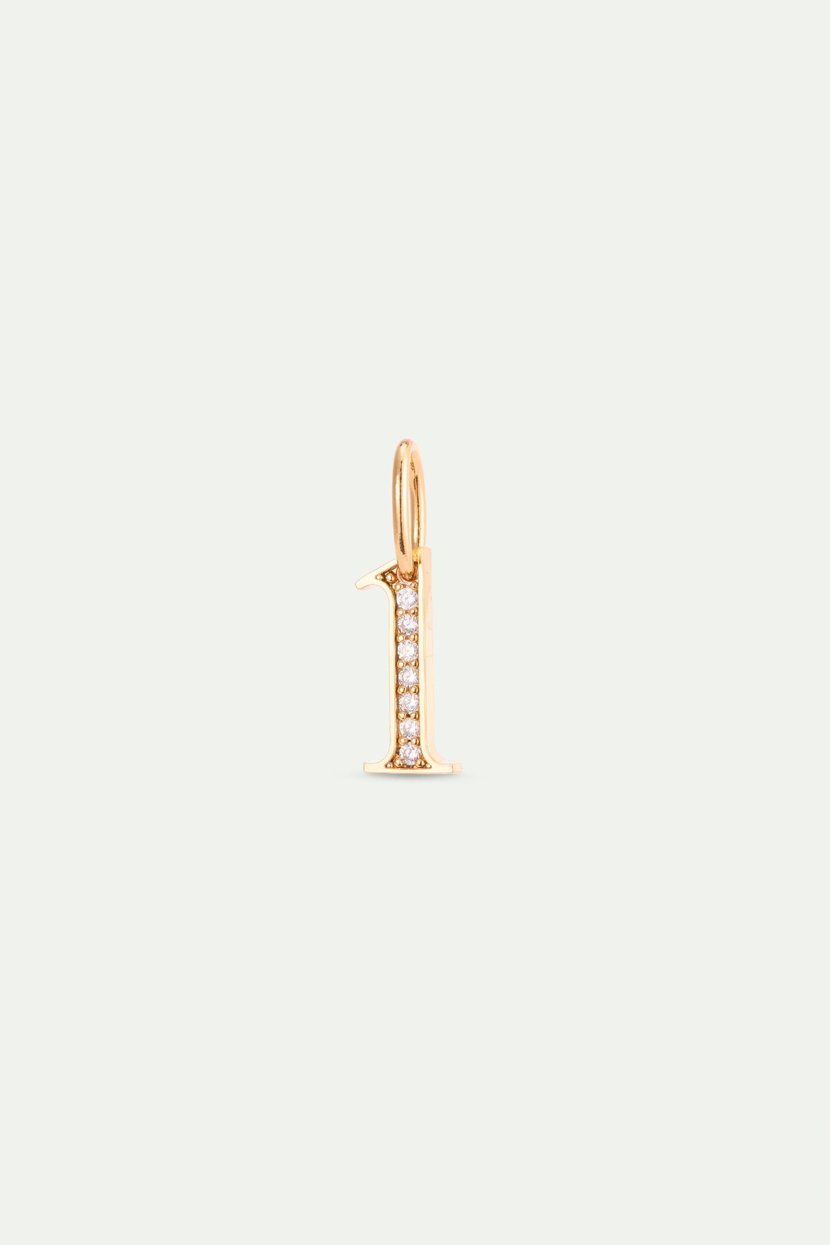 Number 1 Pendant, Perseverance And Courage | AXPE4011