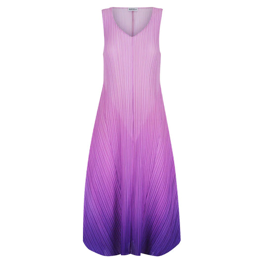 Alquema | Long Estrella Dress -  Ombre / Dusty Tulle