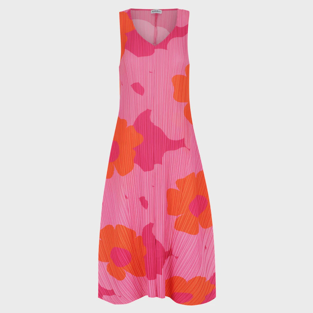 Alquema | Long Estrella Dress /Pink Way