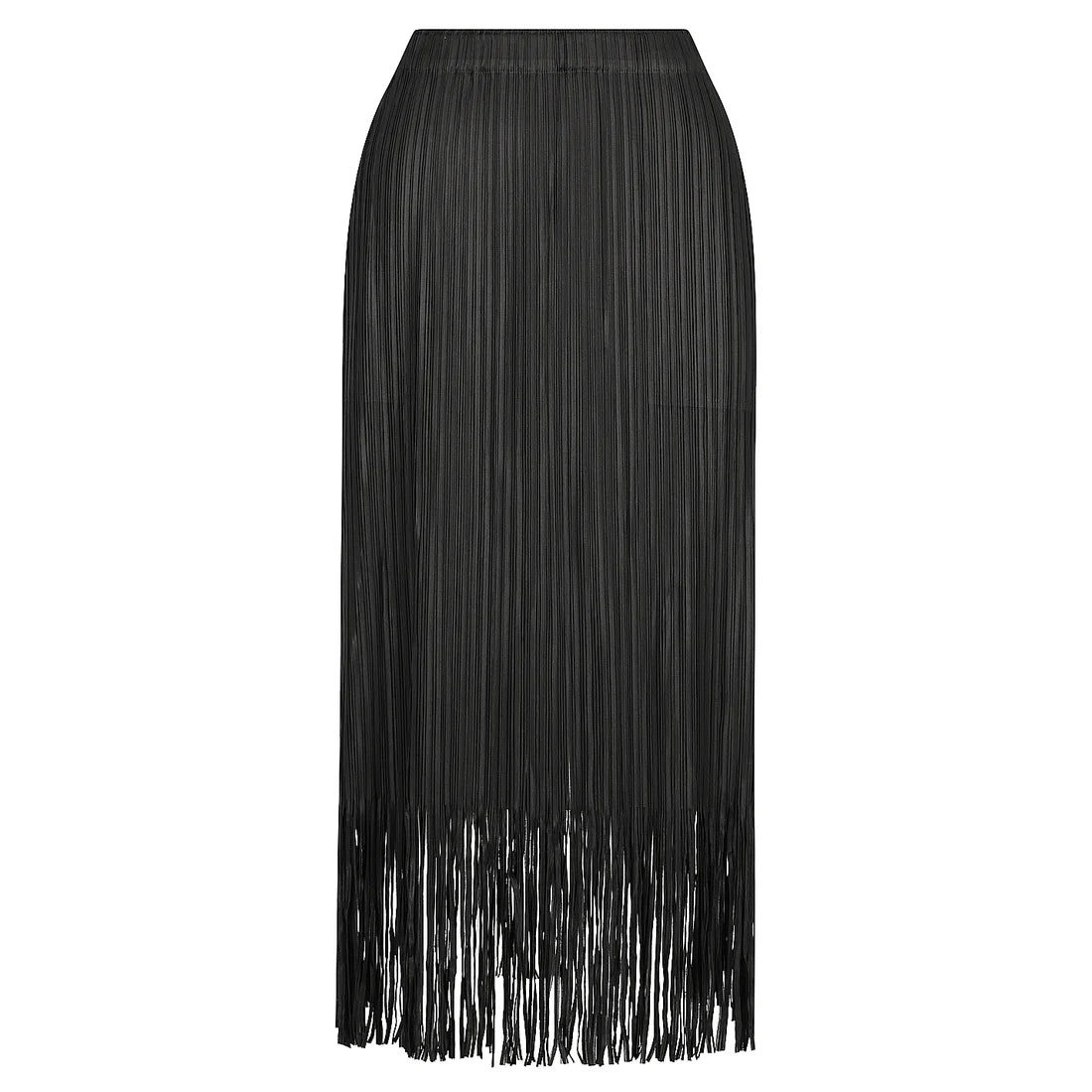 Alquema | Freebird Tassel Skirt / Black