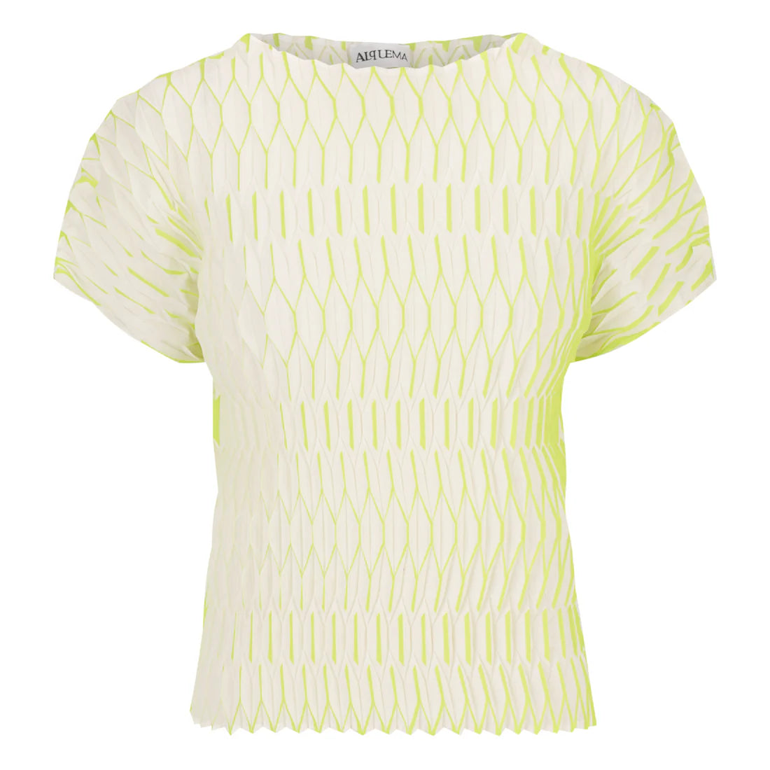 Alquema | Lantern Tee / White Lime