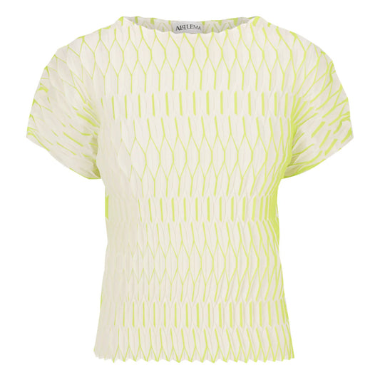 Alquema | Lantern Tee / White Lime