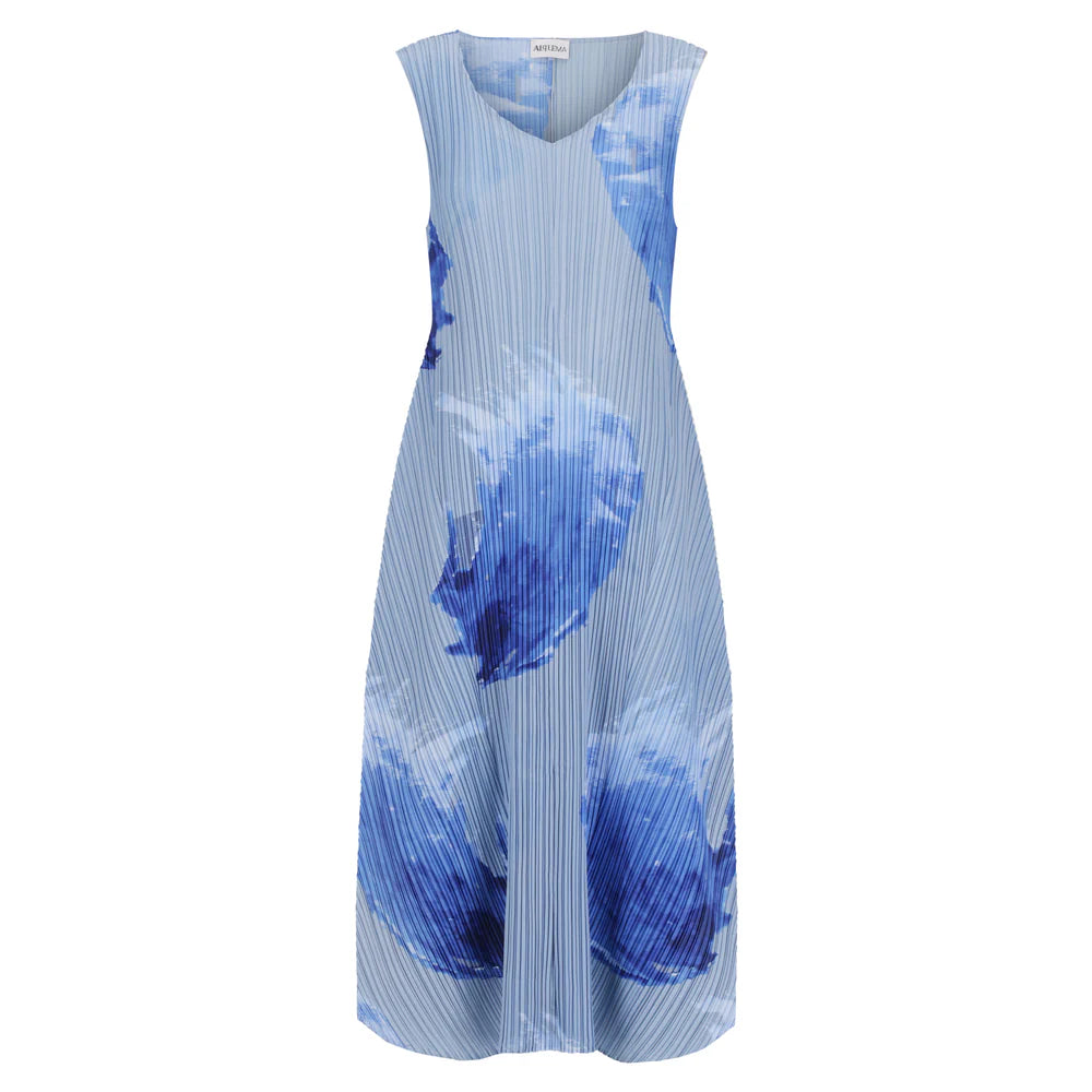 Alquema | Long Estrella Dress / Splash