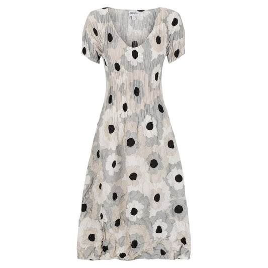 Alquema | Smash Dress / Silver Flower Spot