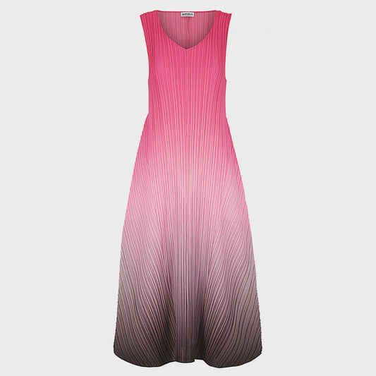 Alquema | Long Estrella Dress / Cabaret Pink
