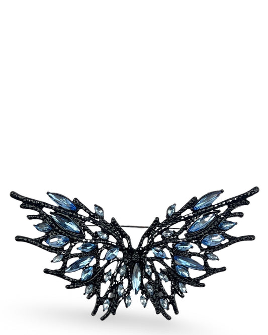 Butterfly Shard Pin - Blue