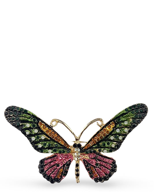 Butterfly Span Pin - Green