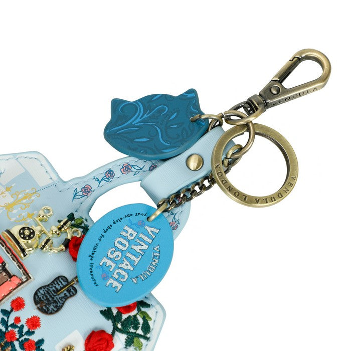 Vendula Vintage Rose Key Charm