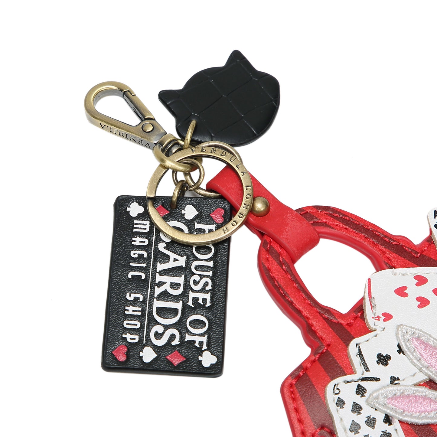 House Of Cards Magic Shop Key Charm