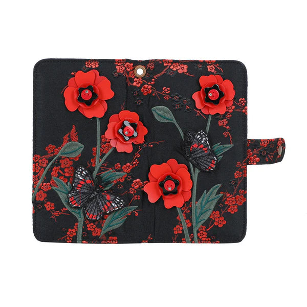 Butterfly Garden Universal Flip Phone Case