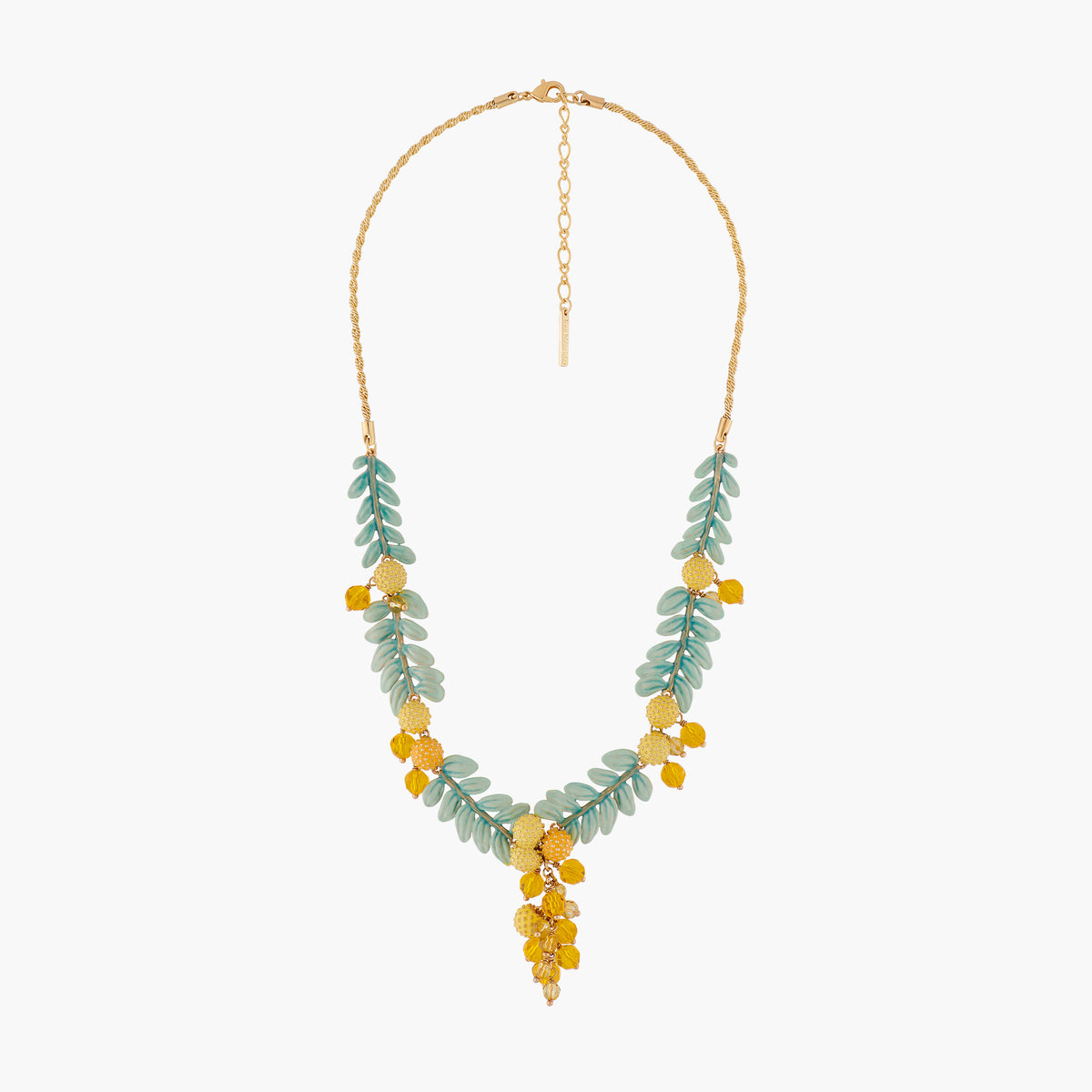 Mimosa Flowers Collar Necklace | ALPE3041
