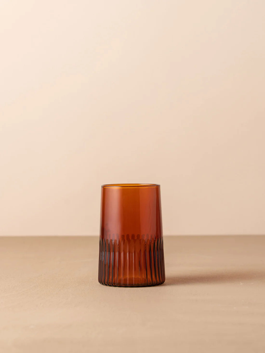 Kairos Water Glass | Dark Amber | Set Of 2