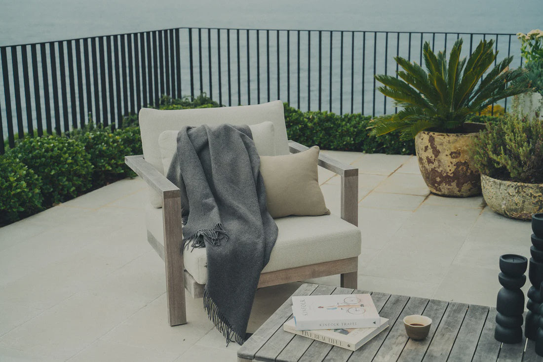 Merino Wool Throw Blanket