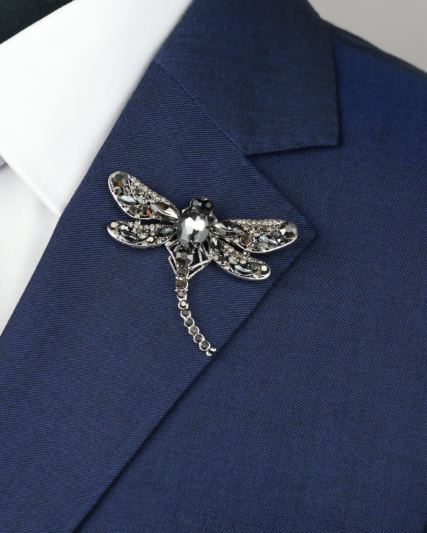 Dragonfly Pin - Black