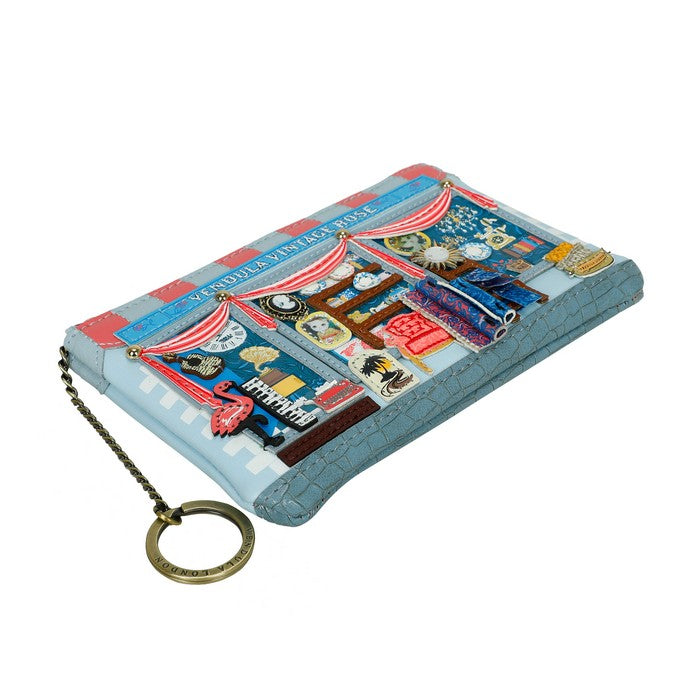 Vendula Vintage Rose Key Coin Purse