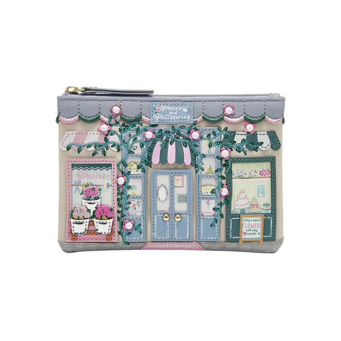 Posies and Patisseries Zipper Coin Purse