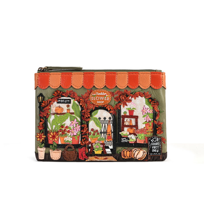 Flower Shop - Amber Edition - Zipper Key Coin Purse