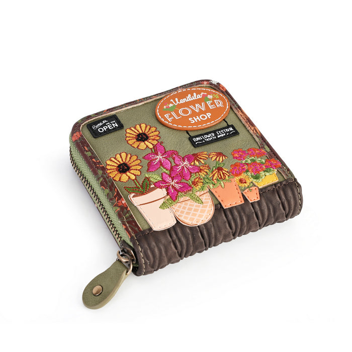Flower Shop - Amber Edition - Square Wallet