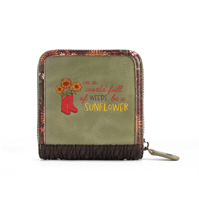 Flower Shop - Amber Edition - Square Wallet