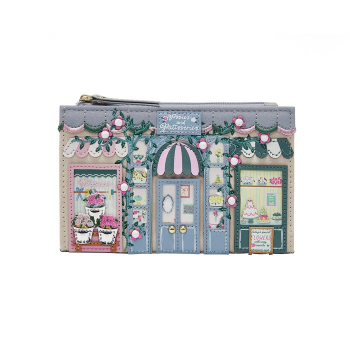 Posies and Patisseries Compact Folding Wallet