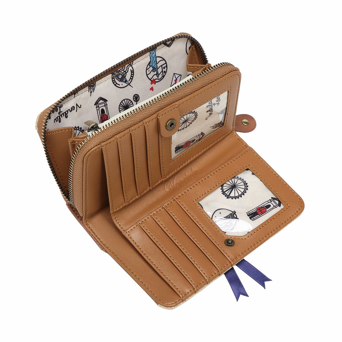 Pony Club Large Zip-Around Wallet