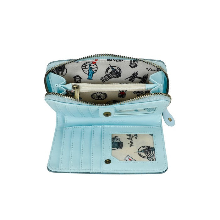 Vendula Vintage Rose Med Ziparound Wallet