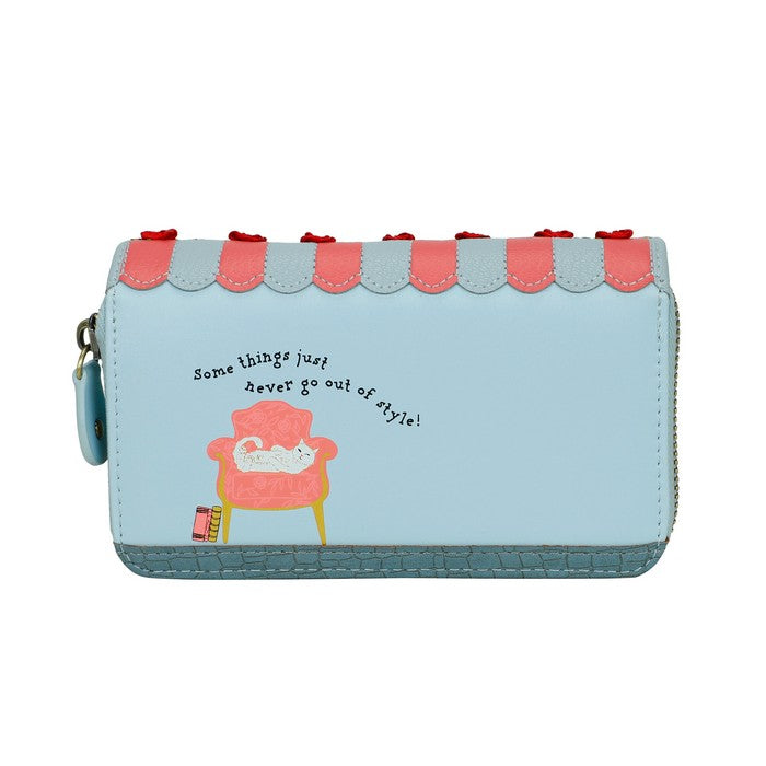 Vendula Vintage Rose Med Ziparound Wallet